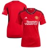 Officiële Voetbalshirt Manchester United Thuis 2023-24 - Dames